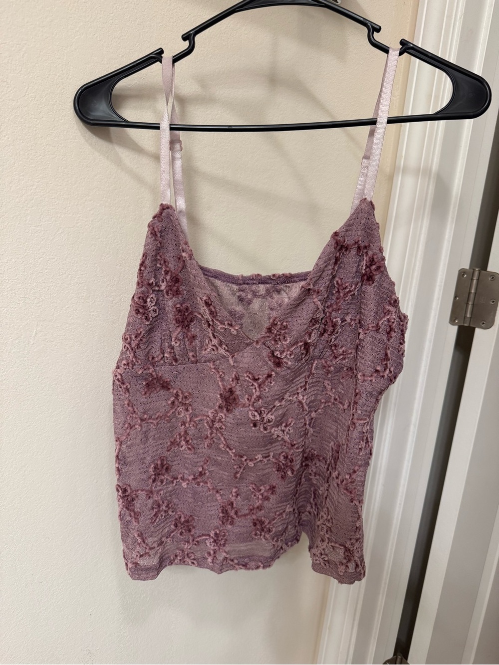 Cider Lace Camisole Top | Mauve Purple | NWT/Unworn | 0XL